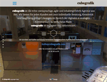 Tablet Screenshot of cubegrafik.com